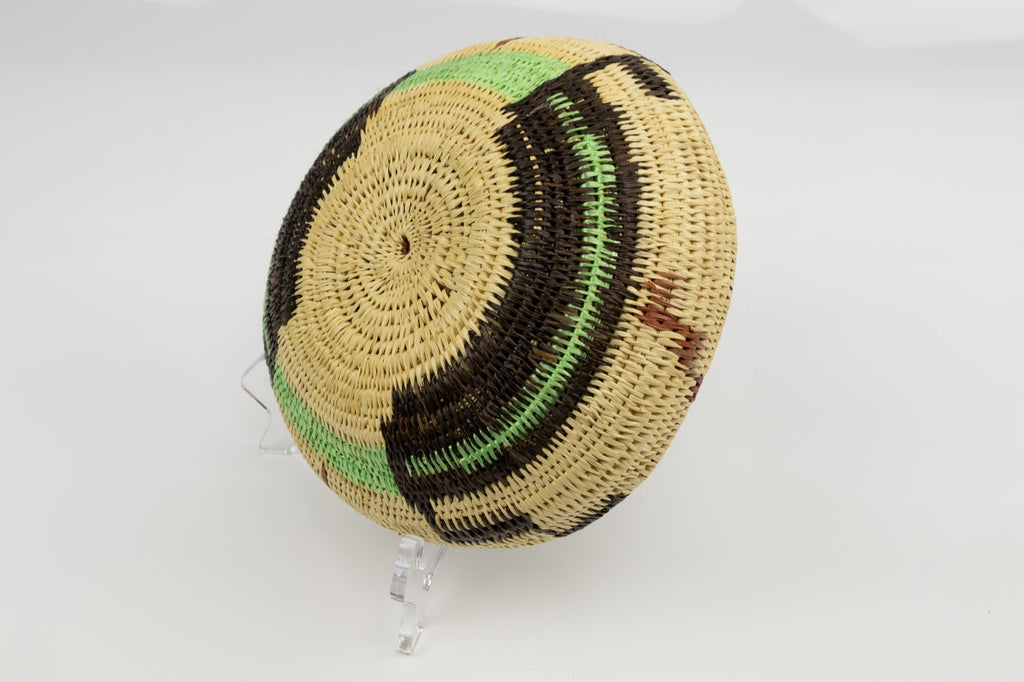 Vintage Handmade Woven Bowl Fair Trade