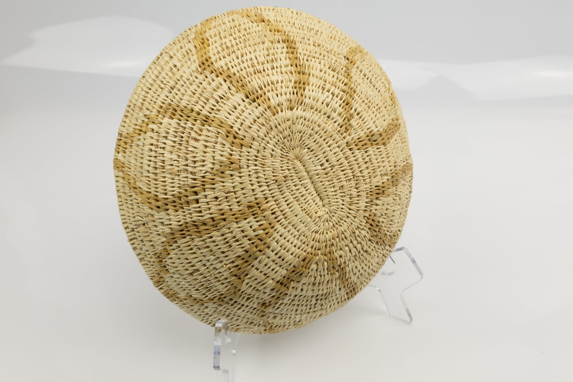Vintage Handmade Woven Bowl Fair Trade