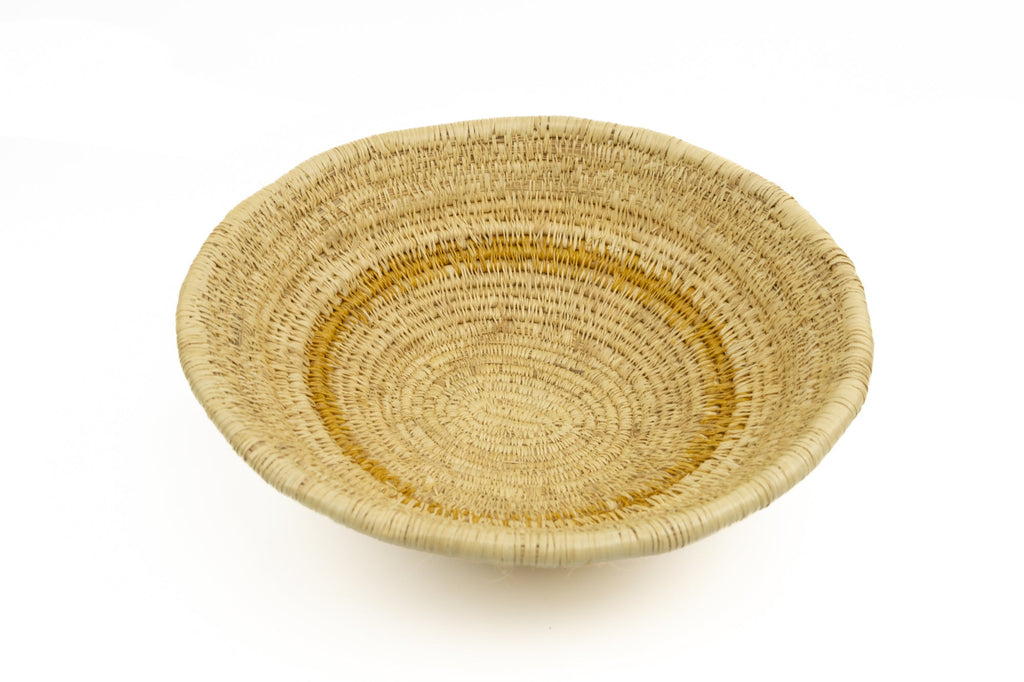 Vintage Handmade Woven Bowl Fair Trade