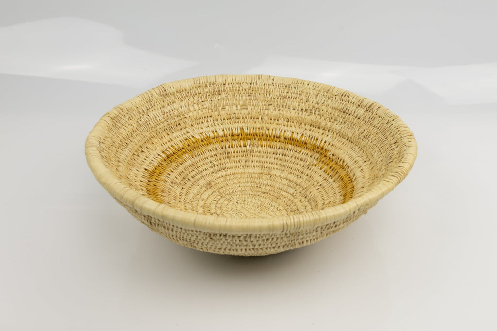 Vintage Handmade Woven Bowl Fair Trade
