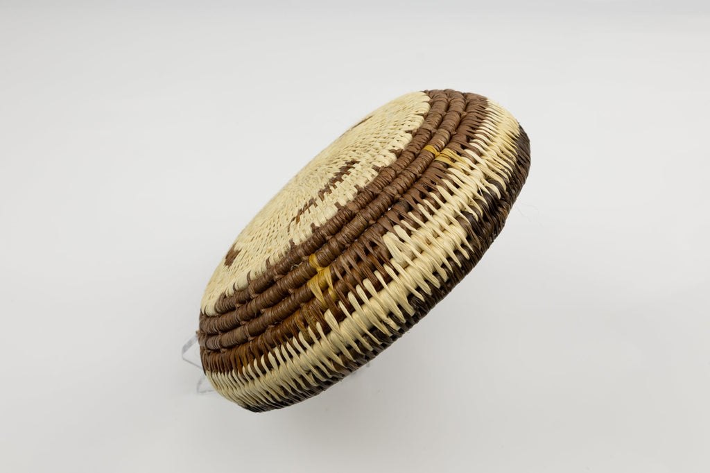 Vintage Handmade Basket Woven Bowl Fair Trade