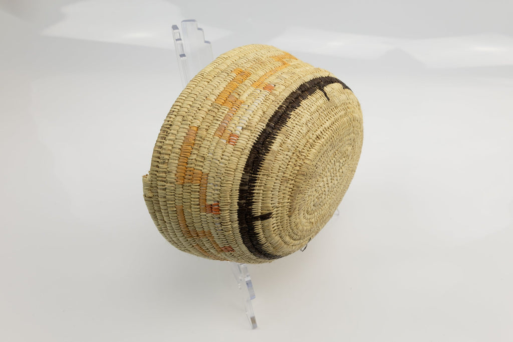 Vintage Handmade Basket Woven Bowl Fair Trade