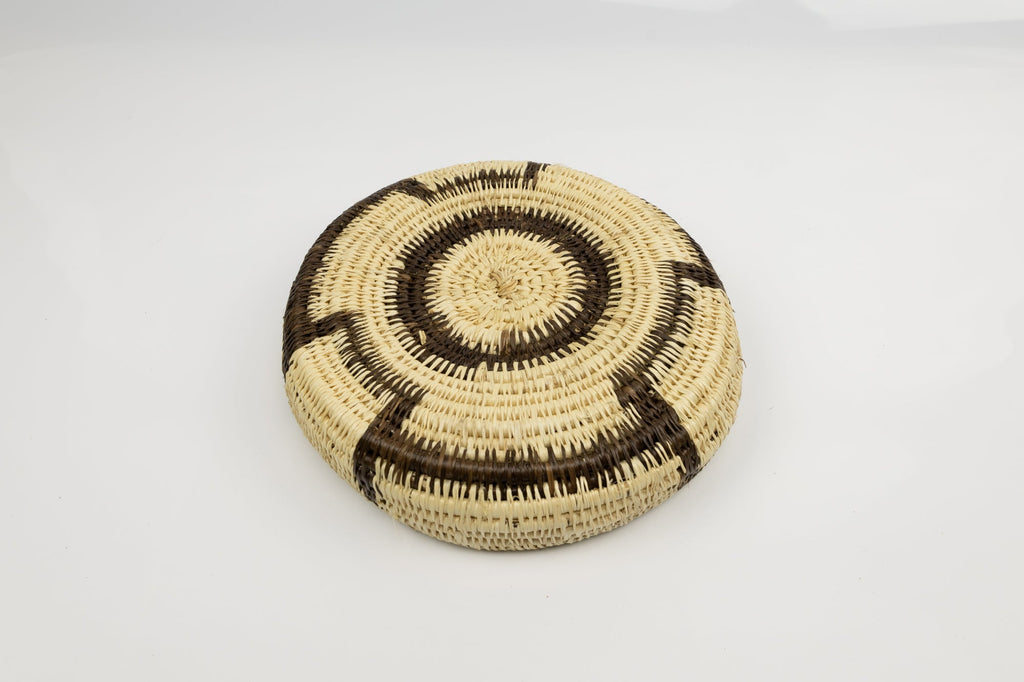 Vintage Handmade Basket Woven Bowl Fair Trade