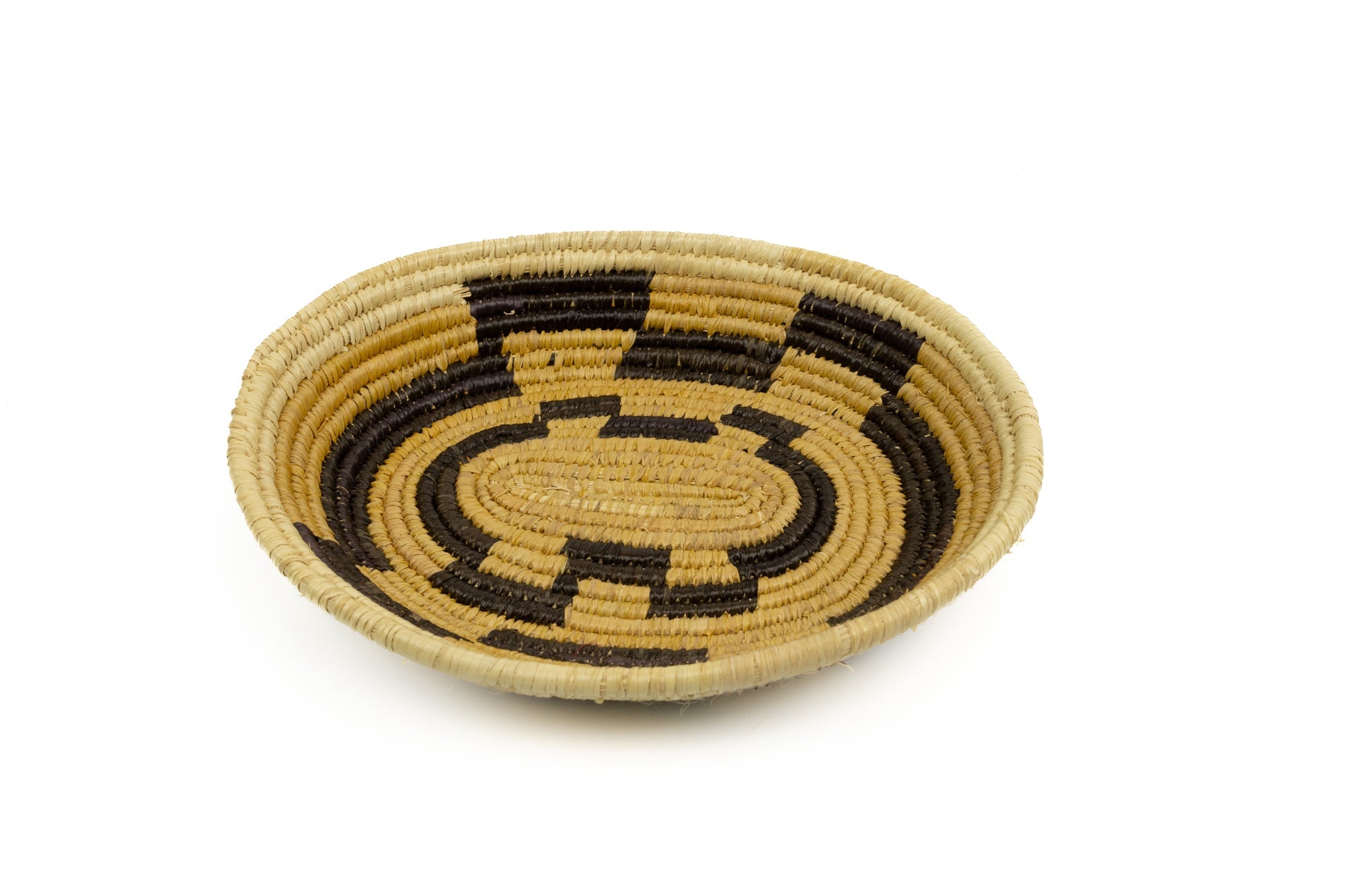 Vintage Handmade Woven Bowl Fair Trade