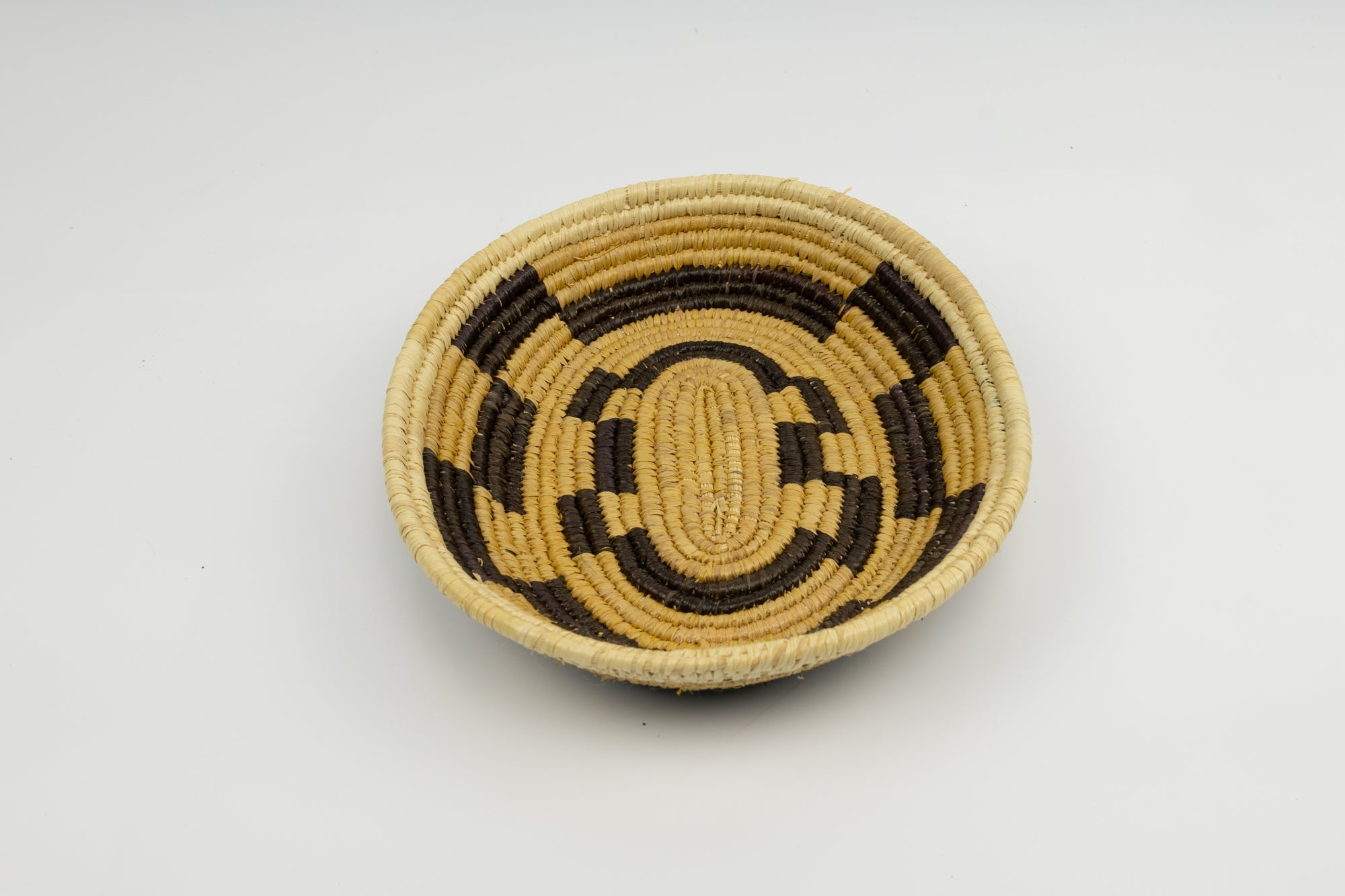 Vintage Handmade Woven Bowl Fair Trade