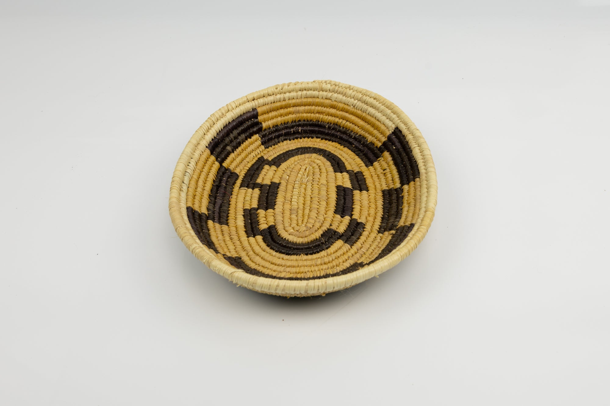 Vintage Handmade Woven Bowl Fair Trade
