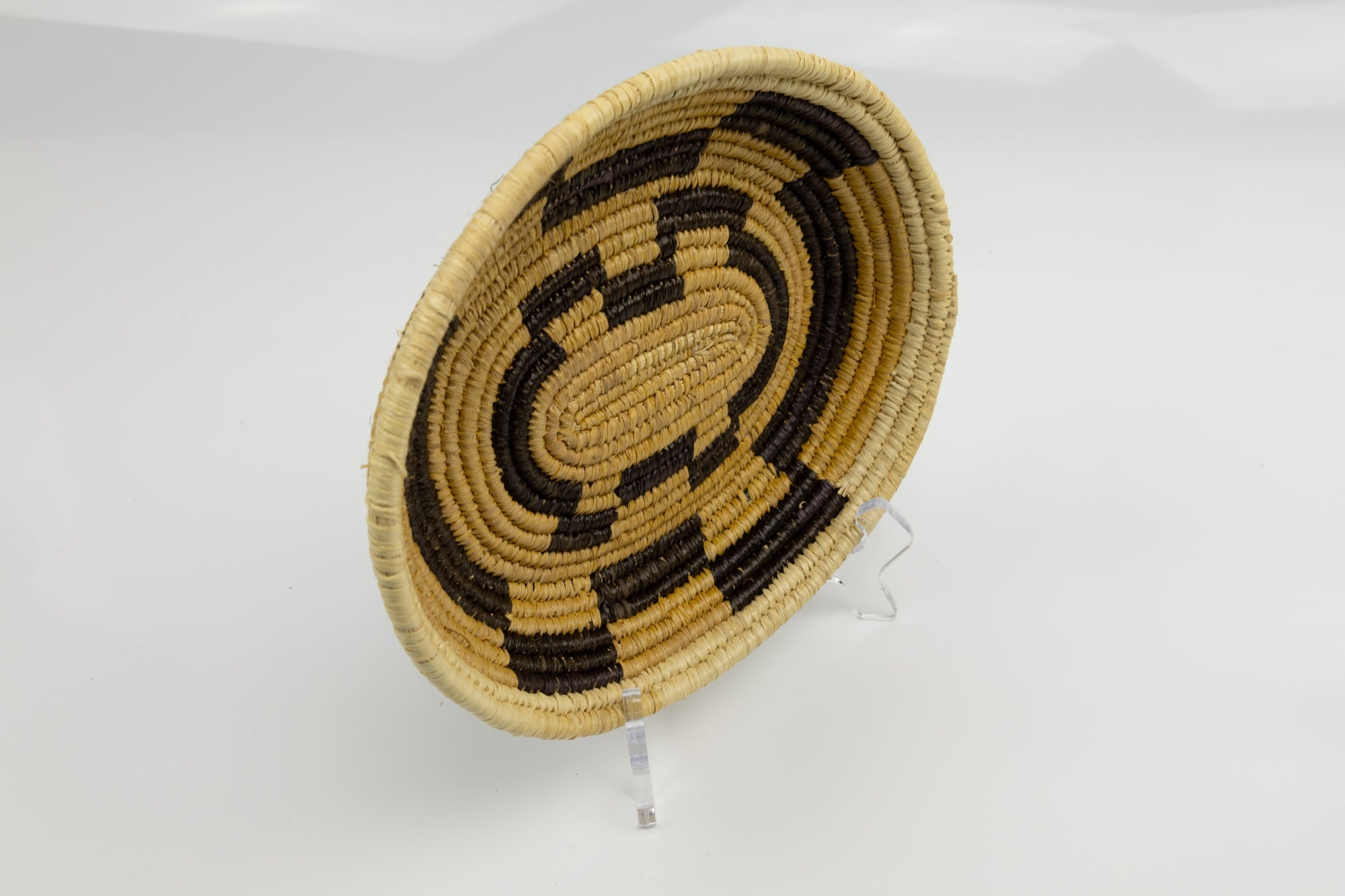 Vintage Handmade Woven Bowl Fair Trade