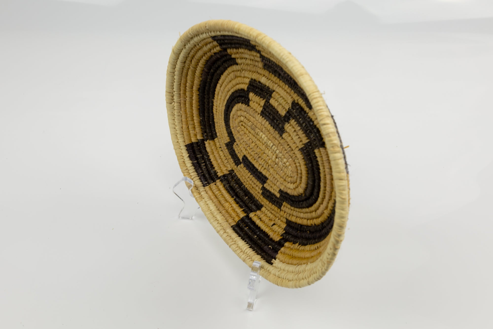 Vintage Handmade Woven Bowl Fair Trade