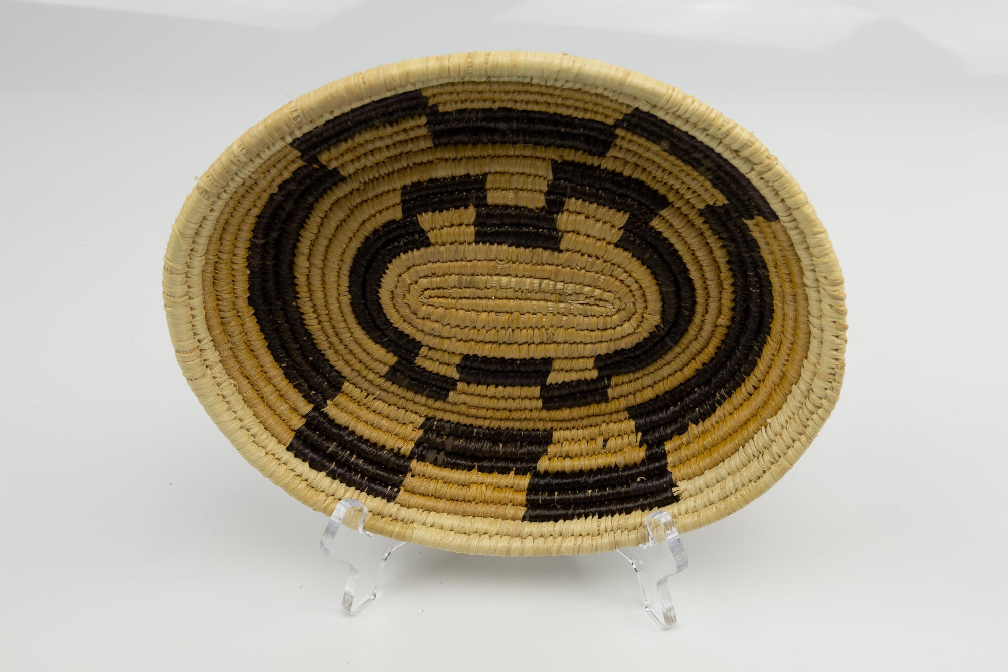 Vintage Handmade Woven Bowl Fair Trade