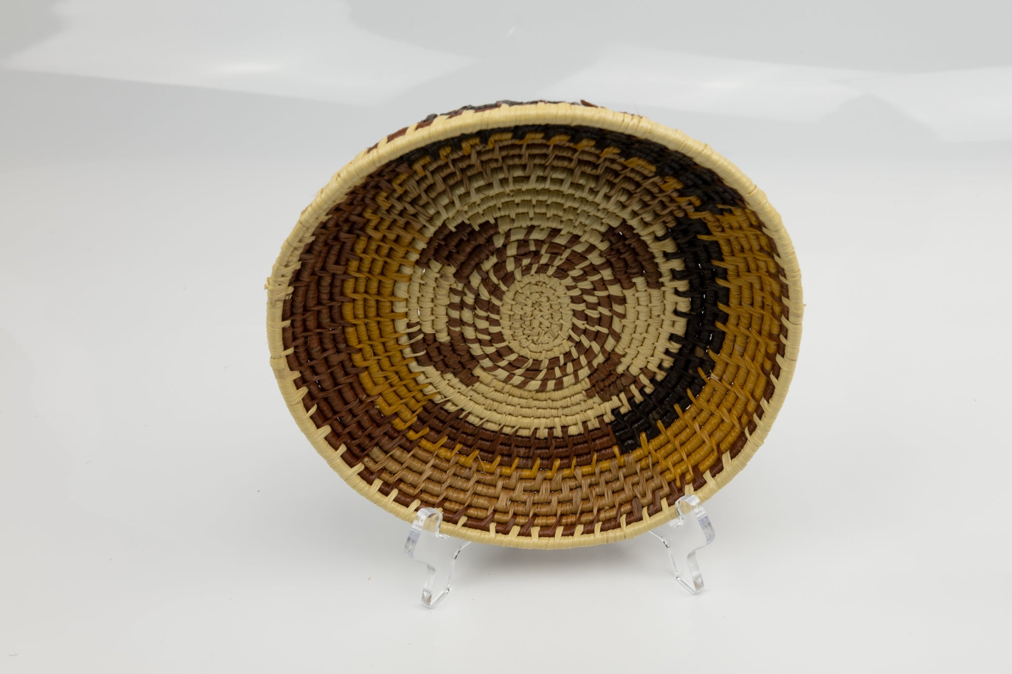 Vintage Handmade Woven Bowl Fair Trade