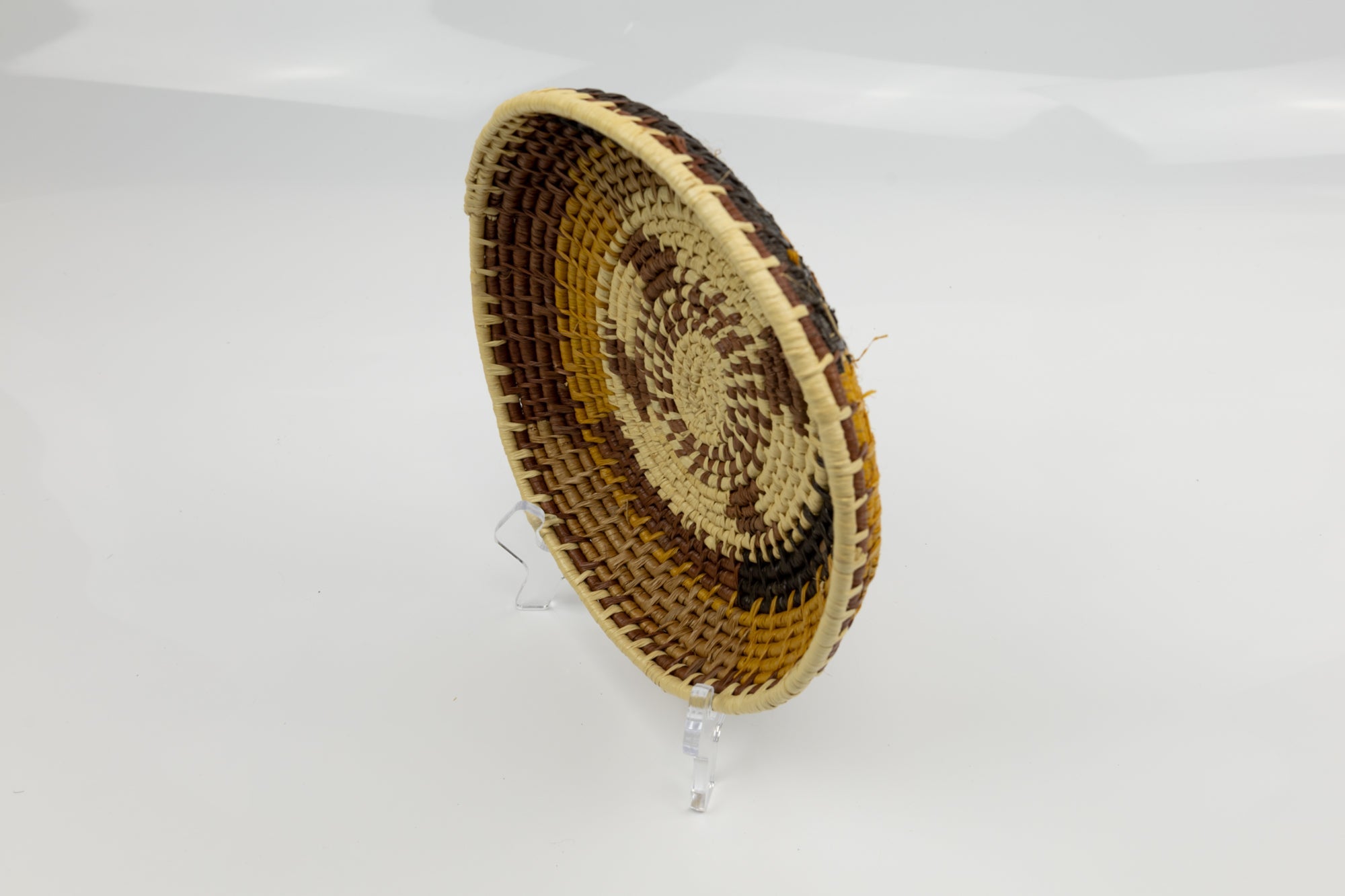 Vintage Handmade Woven Bowl Fair Trade