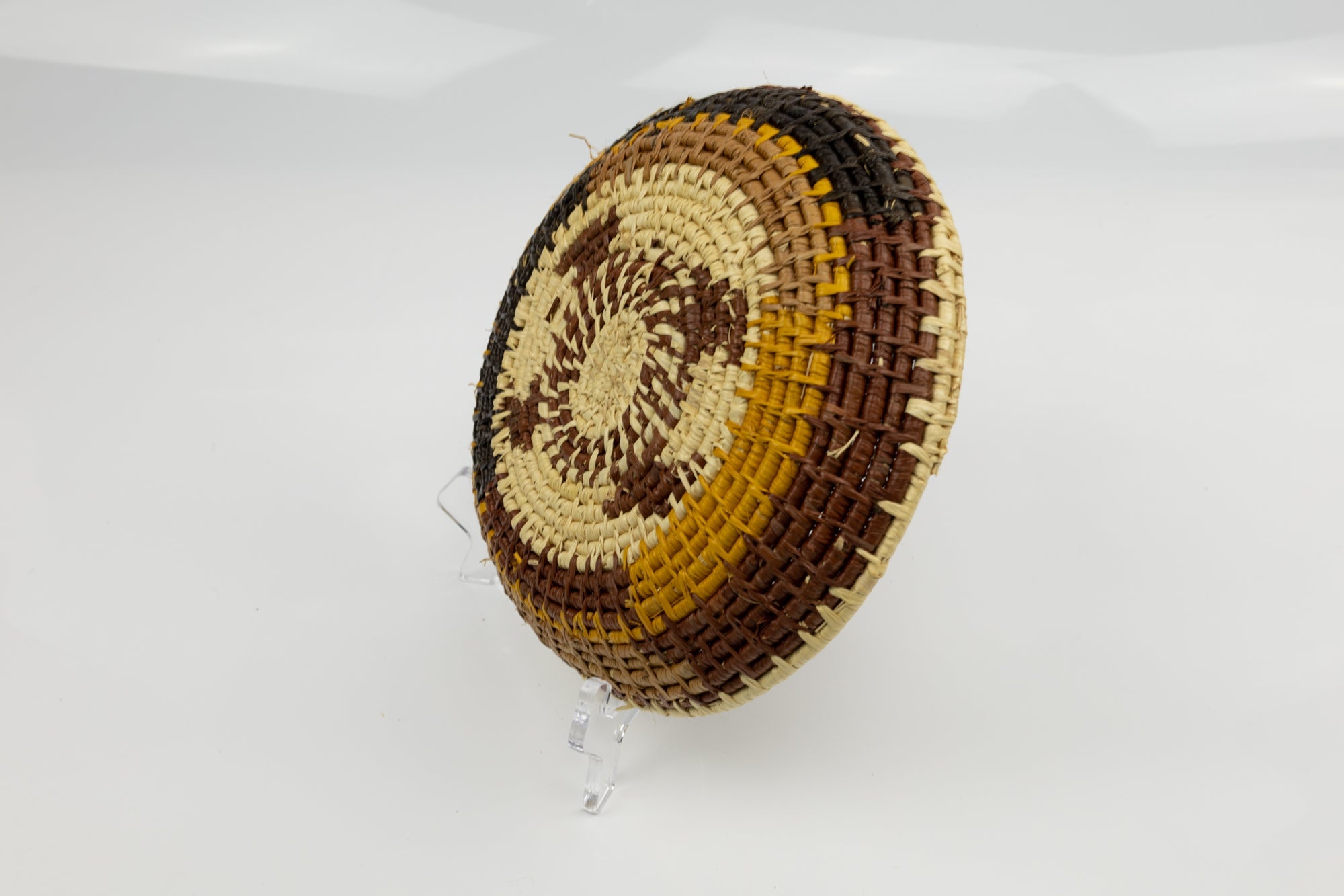 Vintage Handmade Woven Bowl Fair Trade