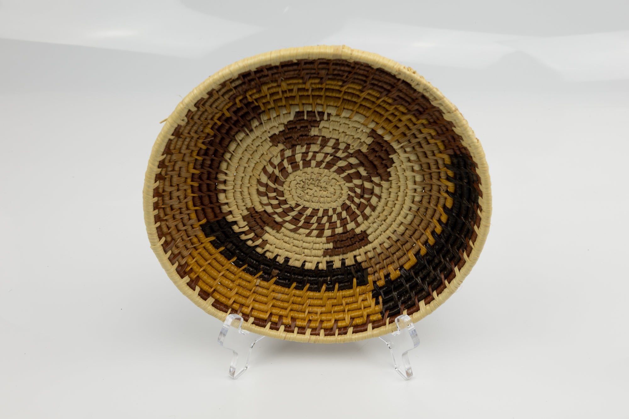 Vintage Handmade Woven Bowl Fair Trade