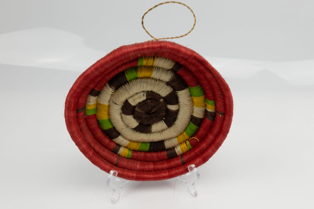 Vintage Handmade Woven Bowl Fair Trade