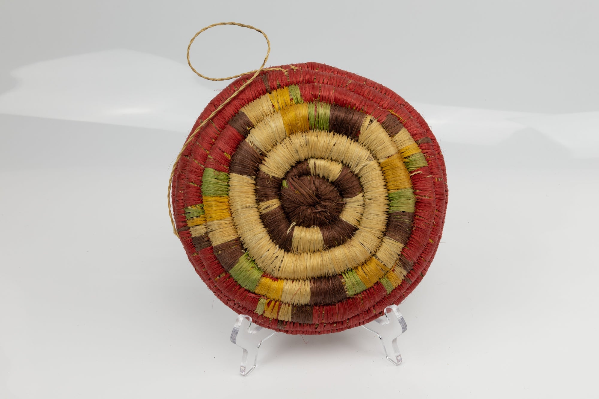 Vintage Handmade Woven Bowl Fair Trade
