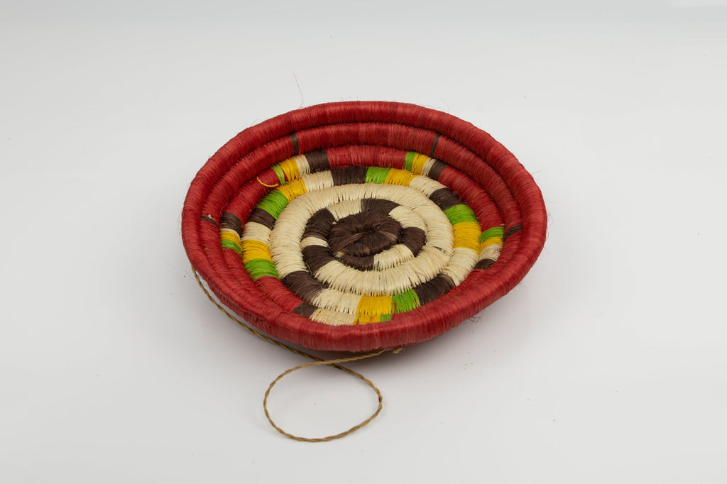 Vintage Handmade Woven Bowl Fair Trade