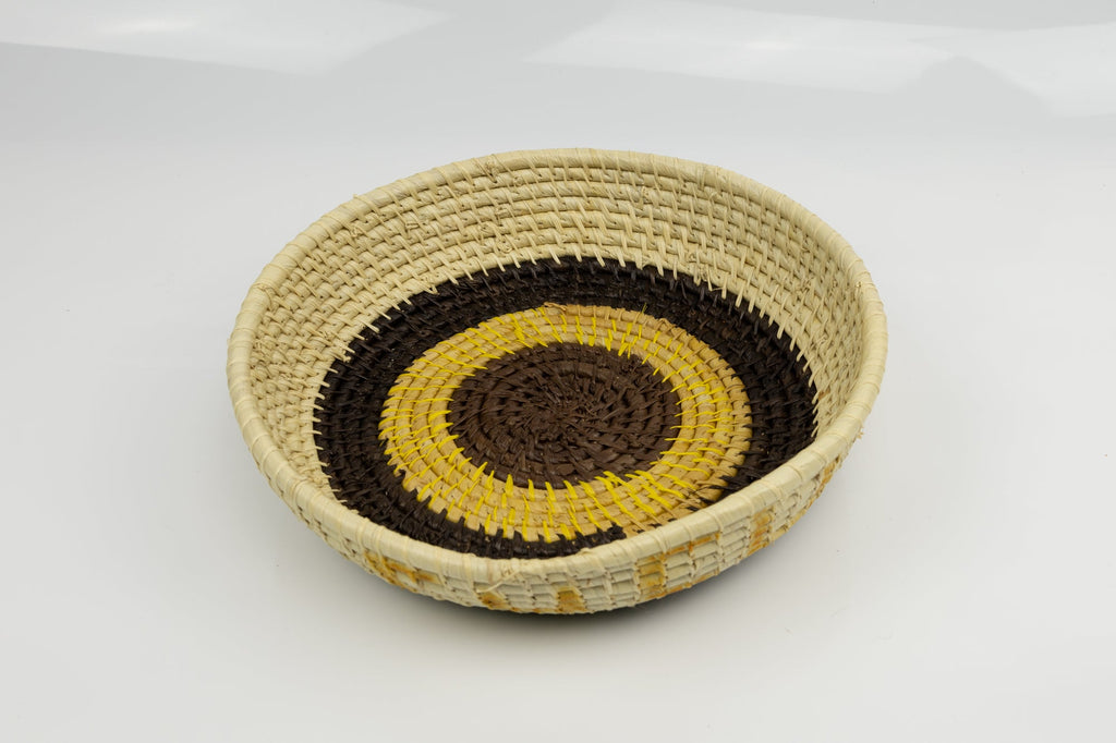 Vintage Handmade Woven Bowl Fair Trade