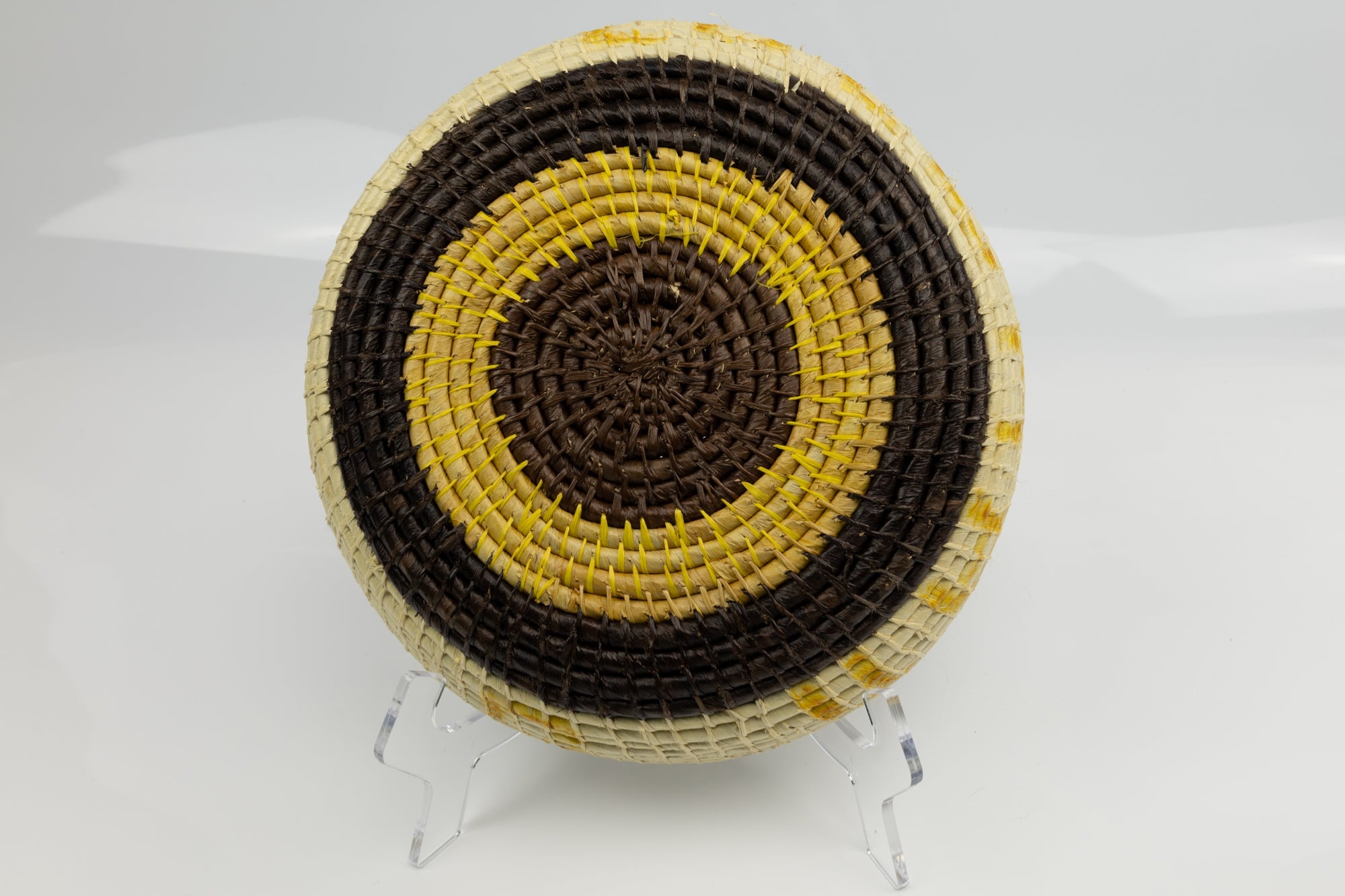 Vintage Handmade Woven Bowl Fair Trade