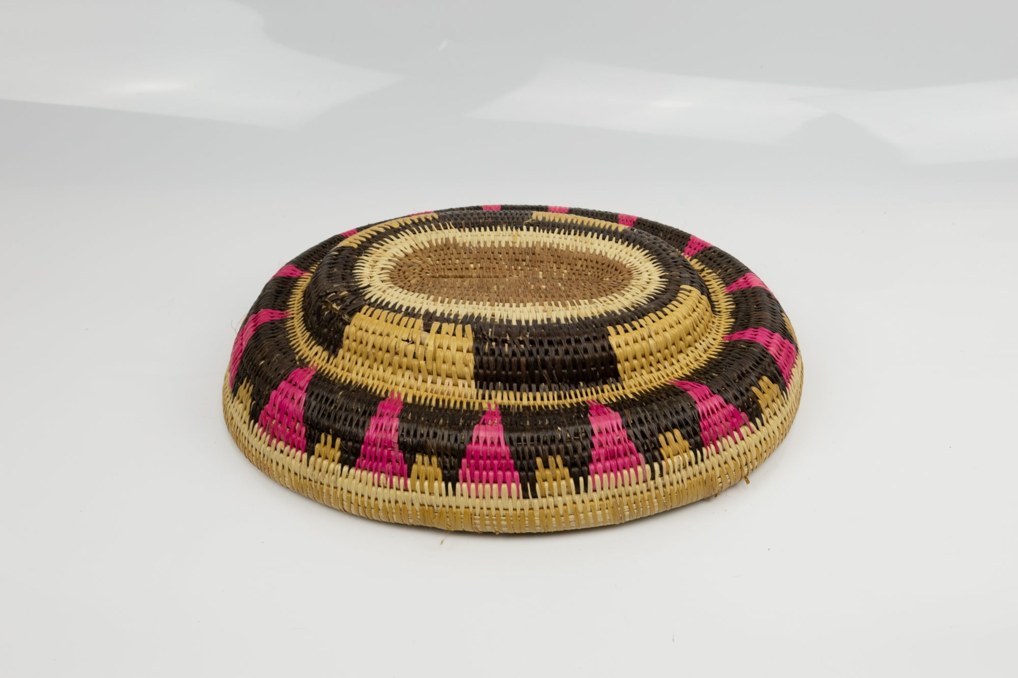 Vintage Handmade Woven Bowl Fair Trade