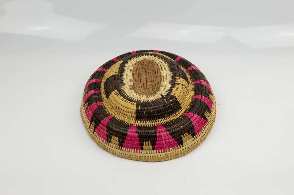 Vintage Handmade Woven Bowl Fair Trade