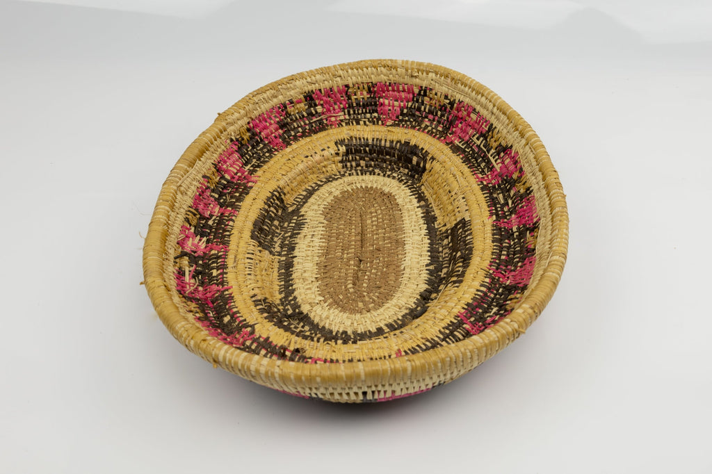 Vintage Handmade Woven Bowl Fair Trade