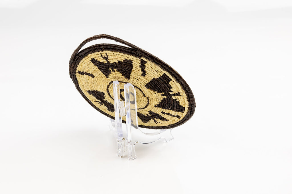 Hand Woven Vintage Plate Basket Made By Indigenous Artisans