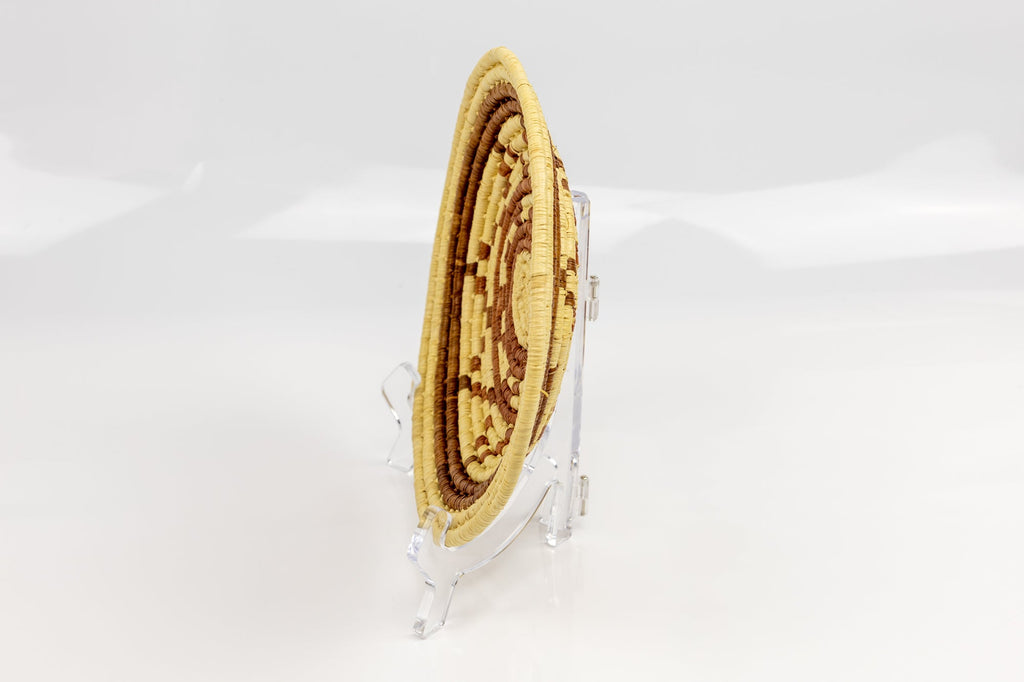 Woven Vintage Plate Basket Made By Indigenous Artisans