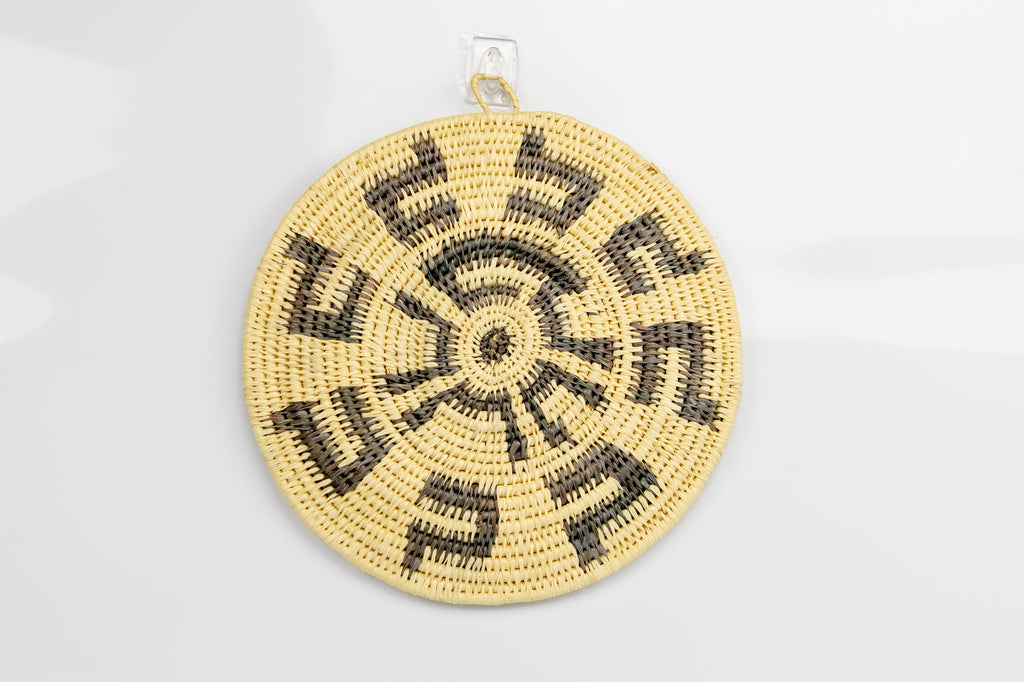 Woven Vintage Plate Basket Made By Indigenous Artisans
