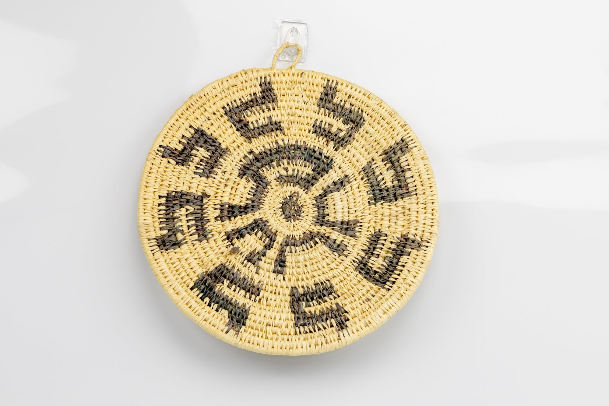 Woven Vintage Plate Basket Made By Indigenous Artisans