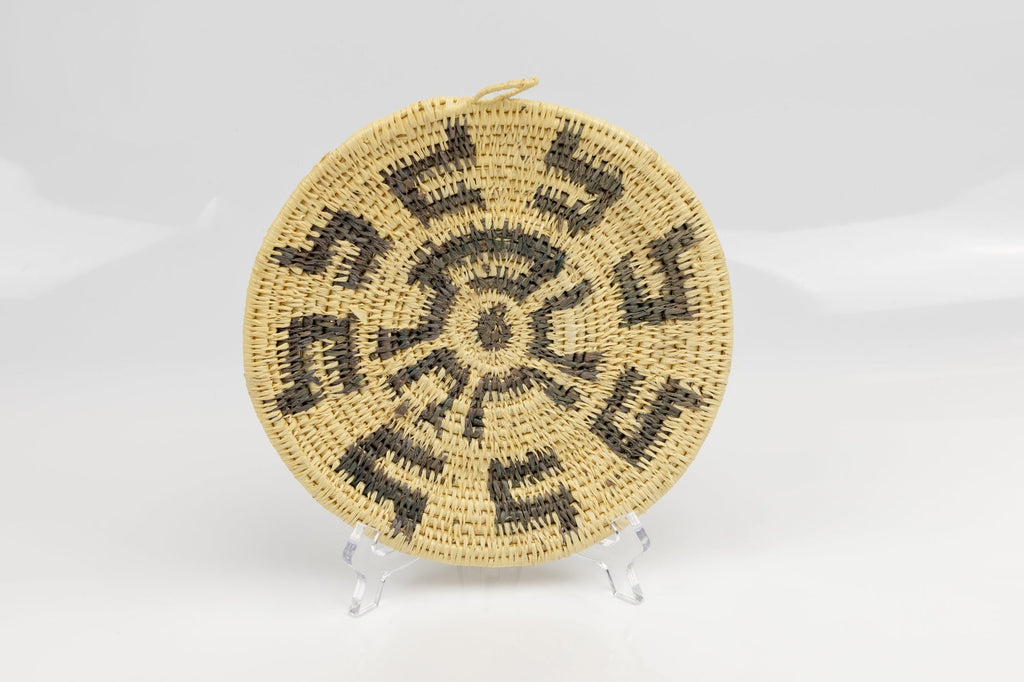 Woven Vintage Plate Basket Made By Indigenous Artisans