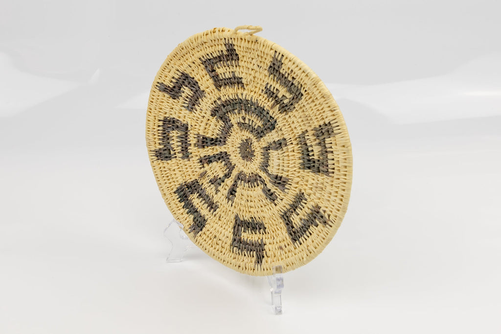 Woven Vintage Plate Basket Made By Indigenous Artisans