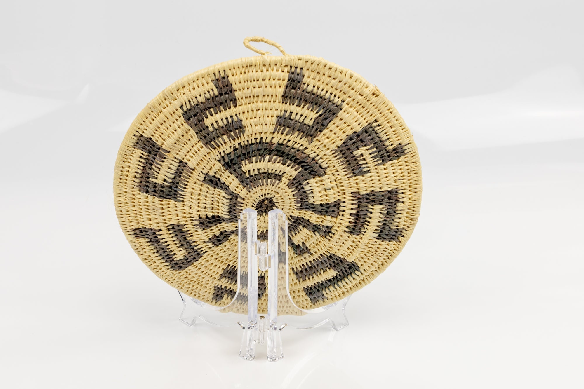 Woven Vintage Plate Basket Made By Indigenous Artisans
