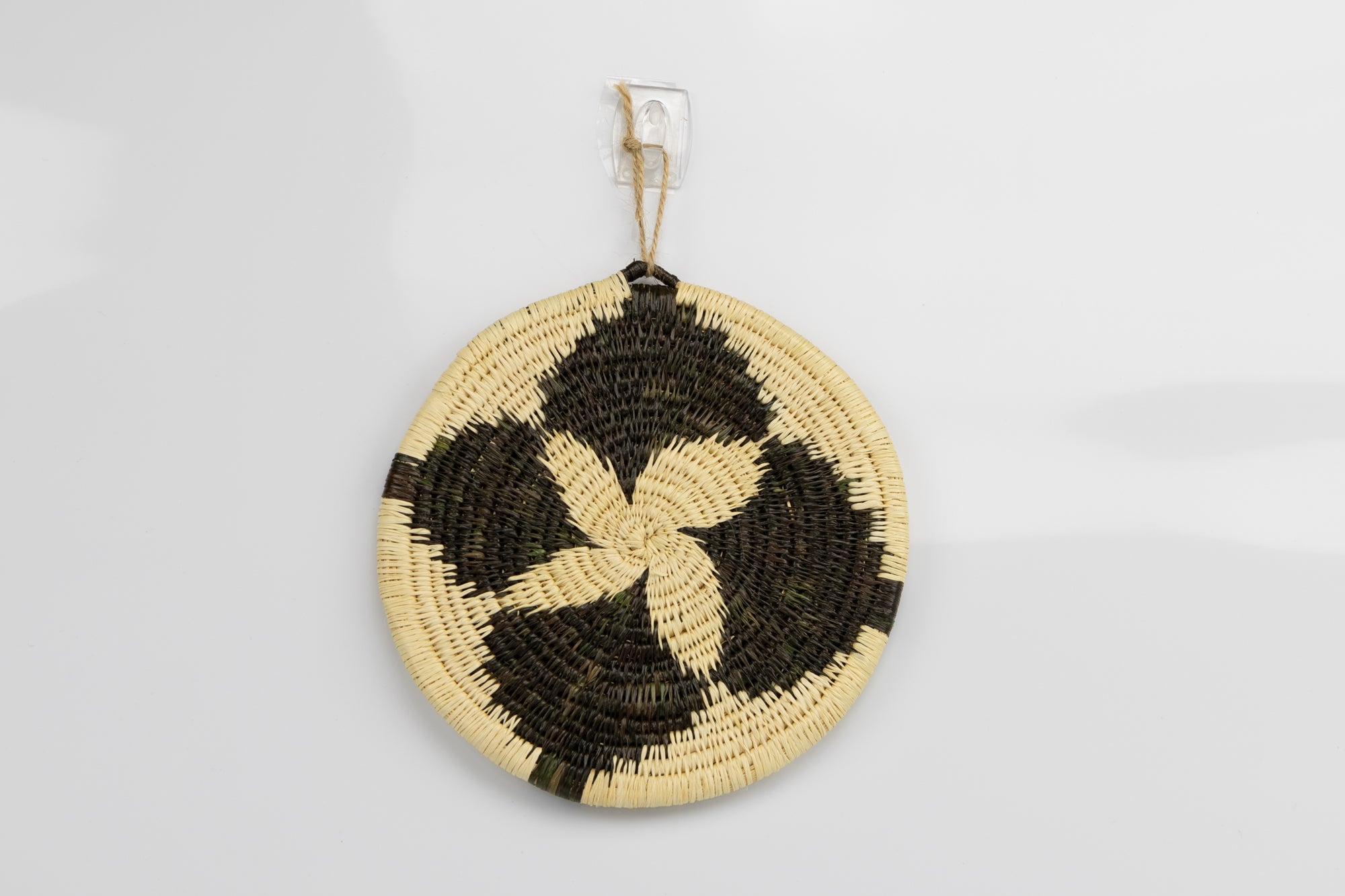 Woven Vintage Plate Basket Made By Indigenous Artisans