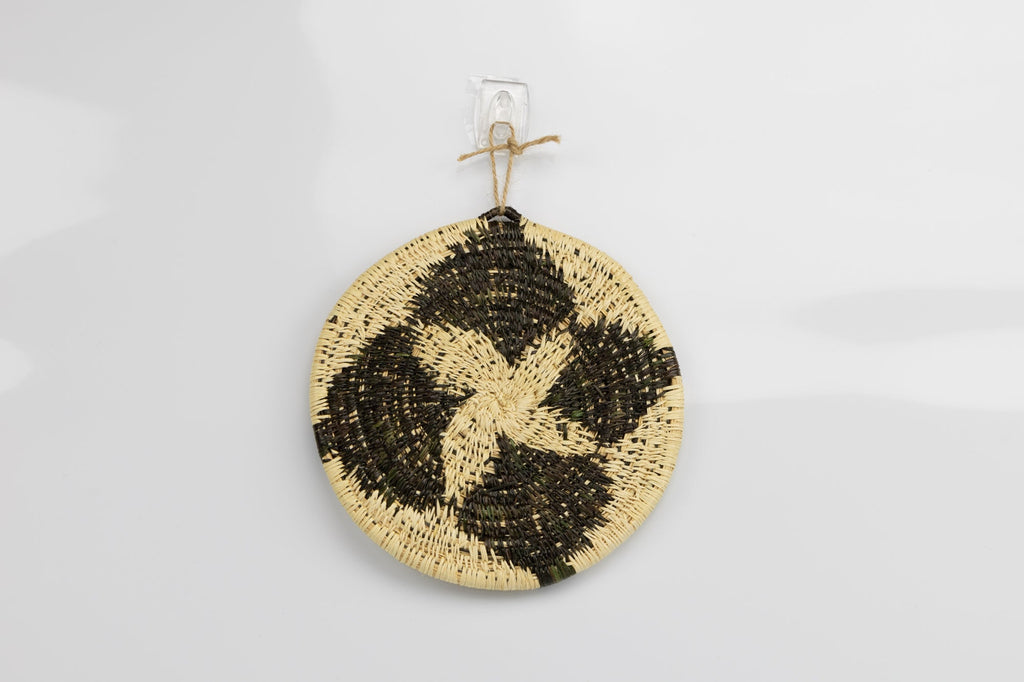 Woven Vintage Plate Basket Made By Indigenous Artisans
