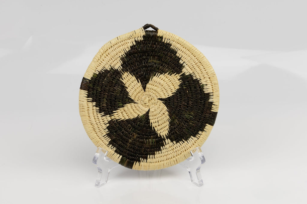 Woven Vintage Plate Basket Made By Indigenous Artisans