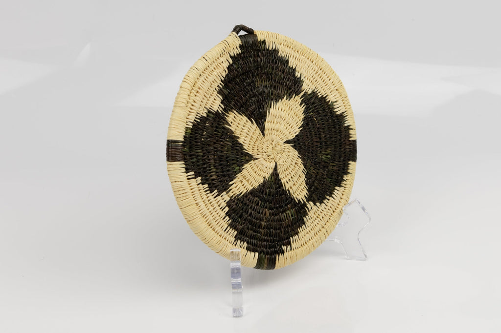 Woven Vintage Plate Basket Made By Indigenous Artisans