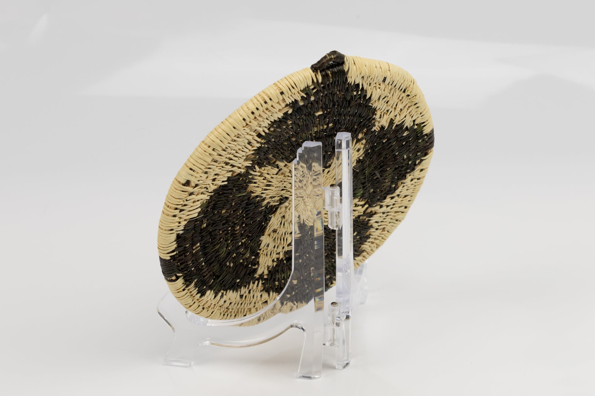 Woven Vintage Plate Basket Made By Indigenous Artisans