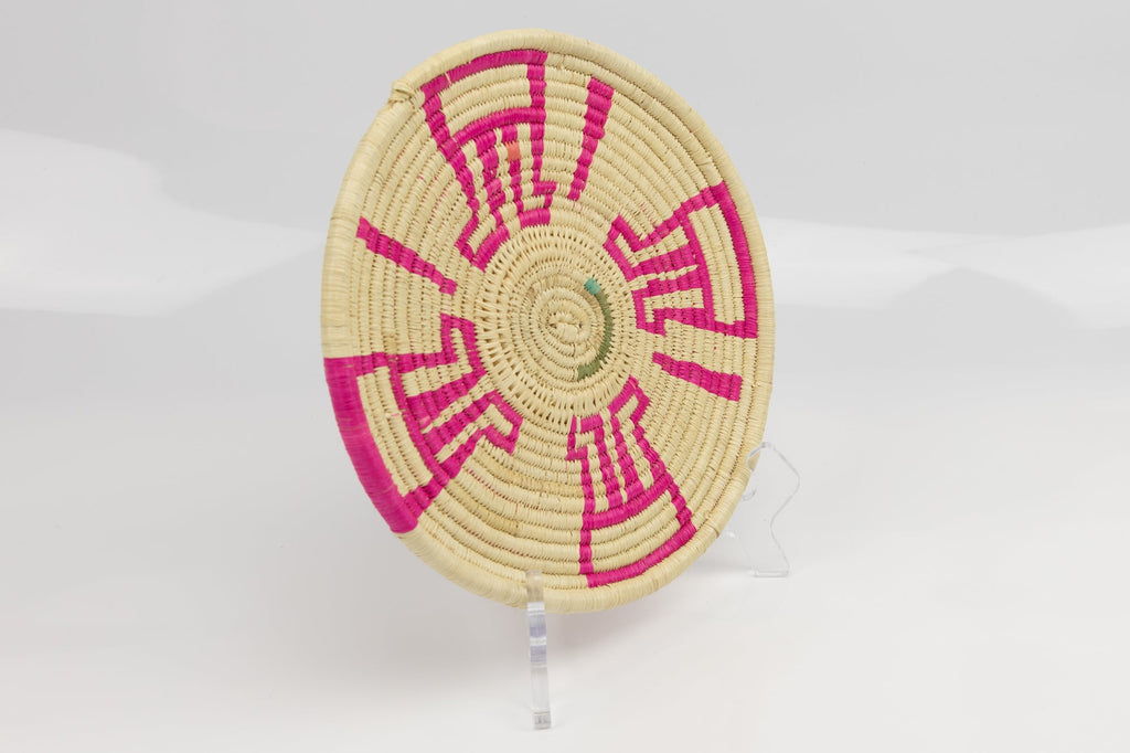 Woven Vintage Plate Basket Made By Indigenous Artisans