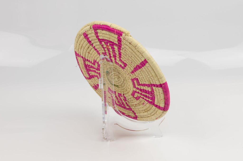 Woven Vintage Plate Basket Made By Indigenous Artisans