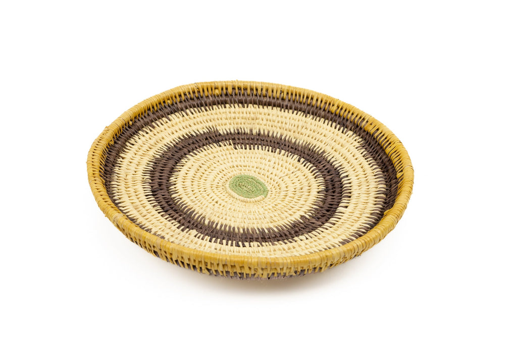 Hand Woven Vintage Plate Basket