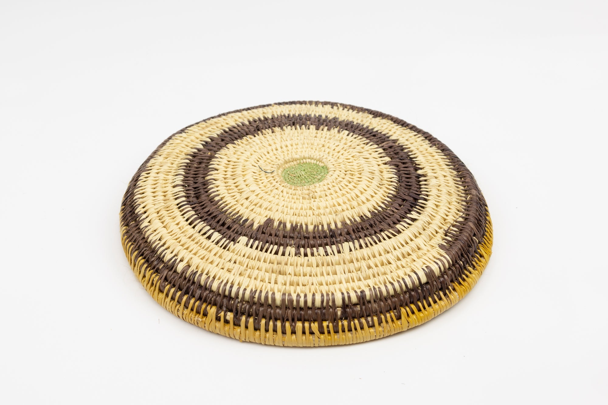 Hand Woven Vintage Plate Basket