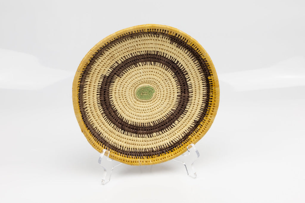 Hand Woven Vintage Plate Basket