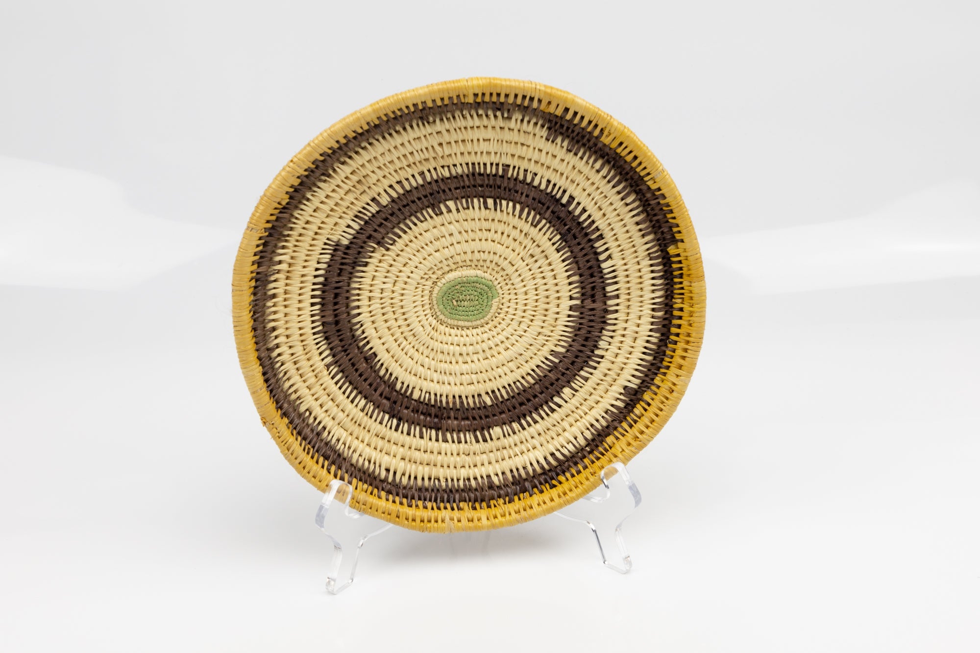 Hand Woven Vintage Plate Basket