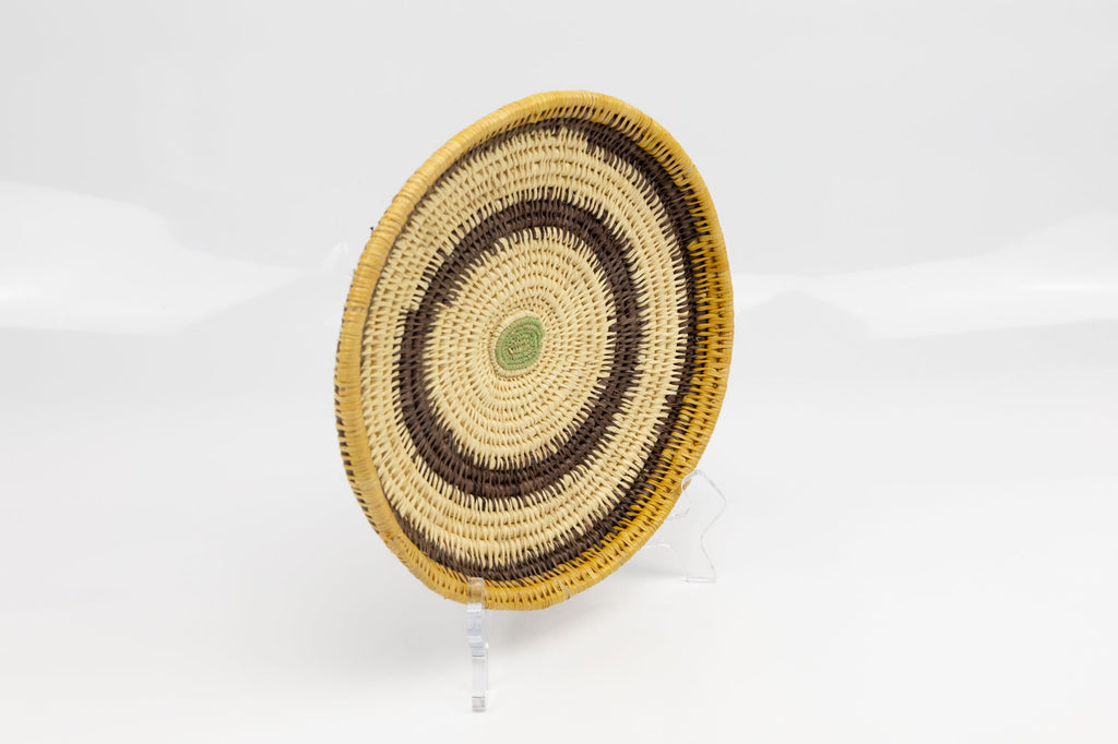 Hand Woven Vintage Plate Basket