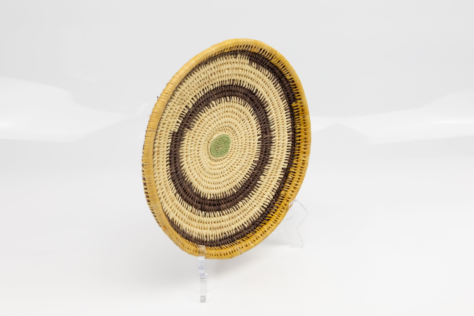 Hand Woven Vintage Plate Basket