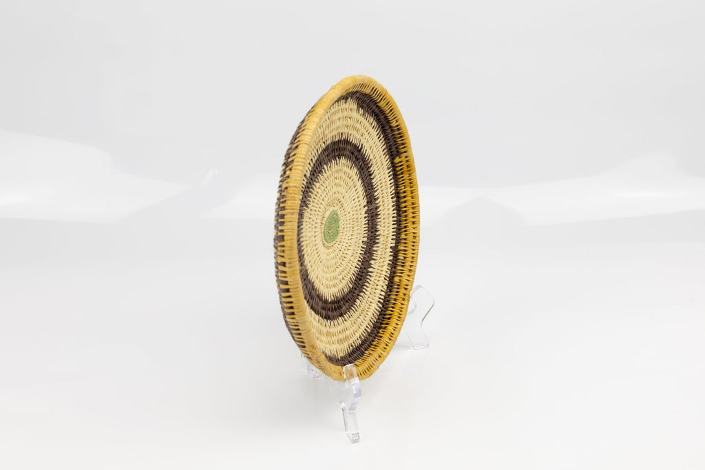 Hand Woven Vintage Plate Basket