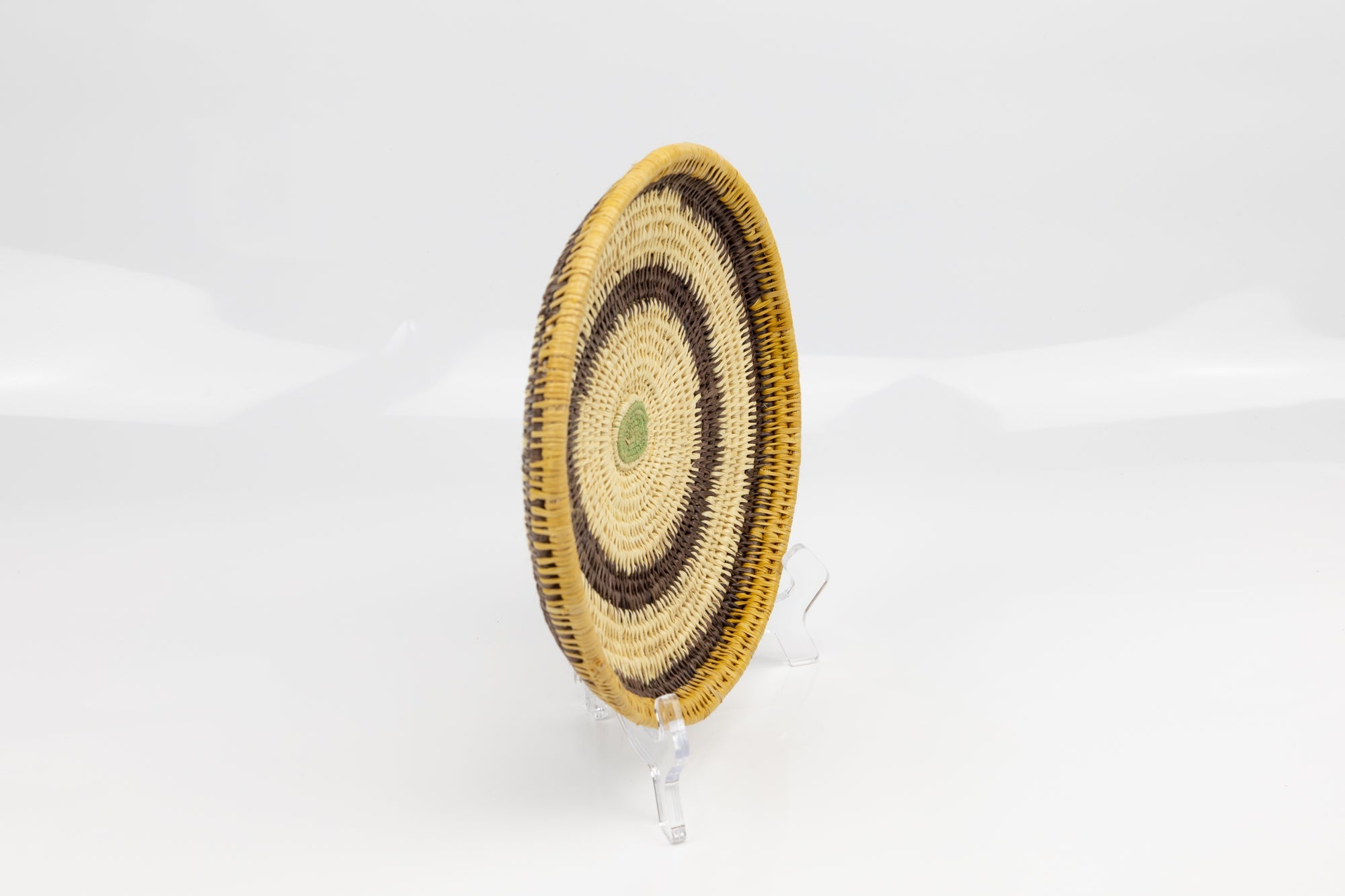 Hand Woven Vintage Plate Basket