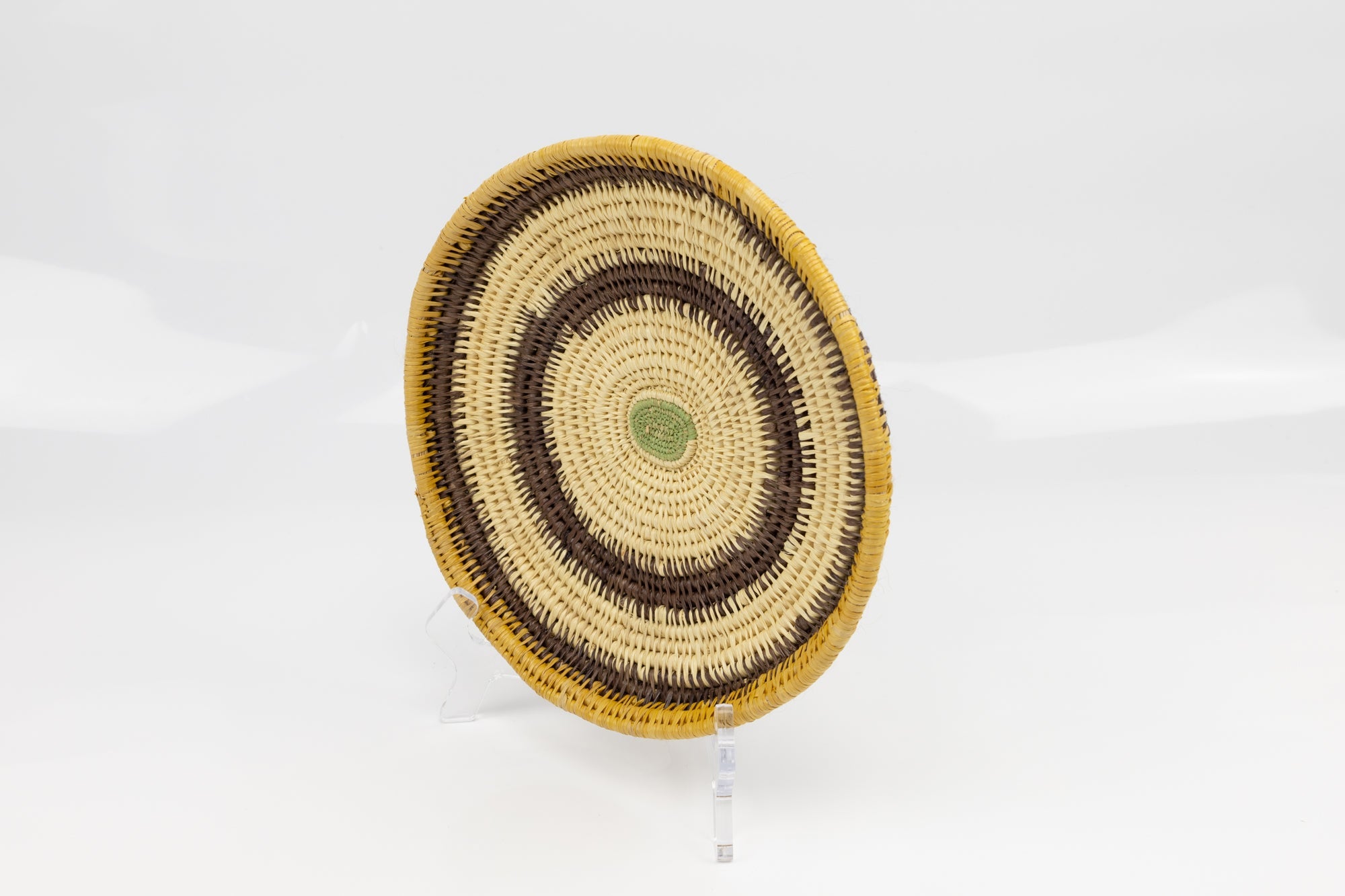 Hand Woven Vintage Plate Basket