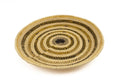 Hand Woven Vintage Plate Basket Made By Indigenous Artisans