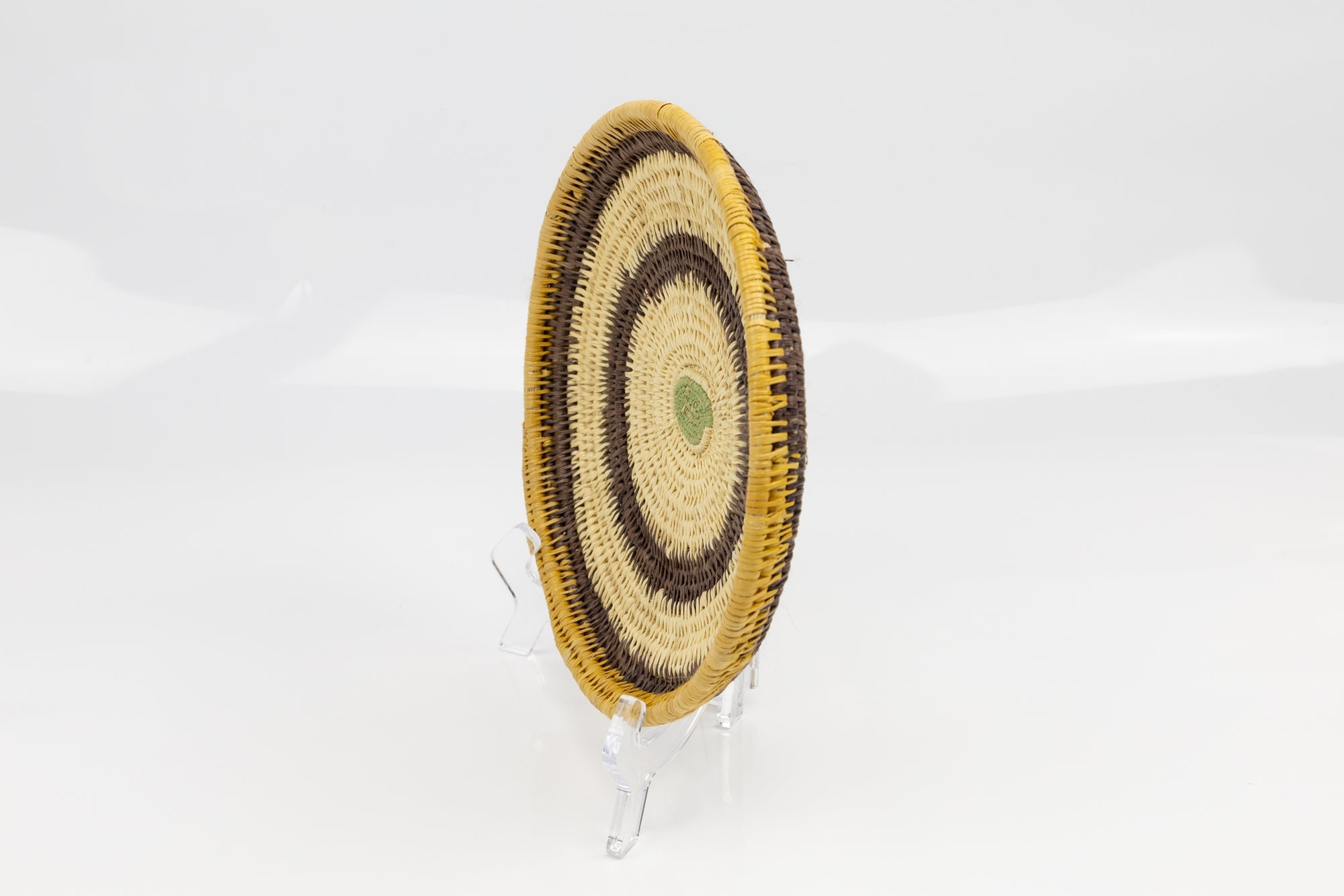 Hand Woven Vintage Plate Basket